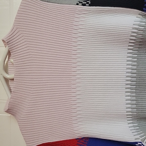 young fabulous & broke Mock Neck Balloon Sleeves Multicolour Sweater US … - Picture 2 of 13